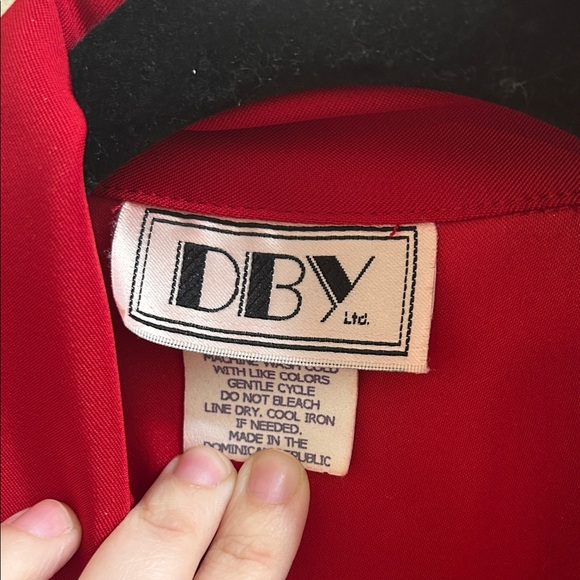 DBY Red Women's Blazer - Picture 2 of 8